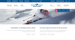 Desktop Screenshot of cm-skireisen.de